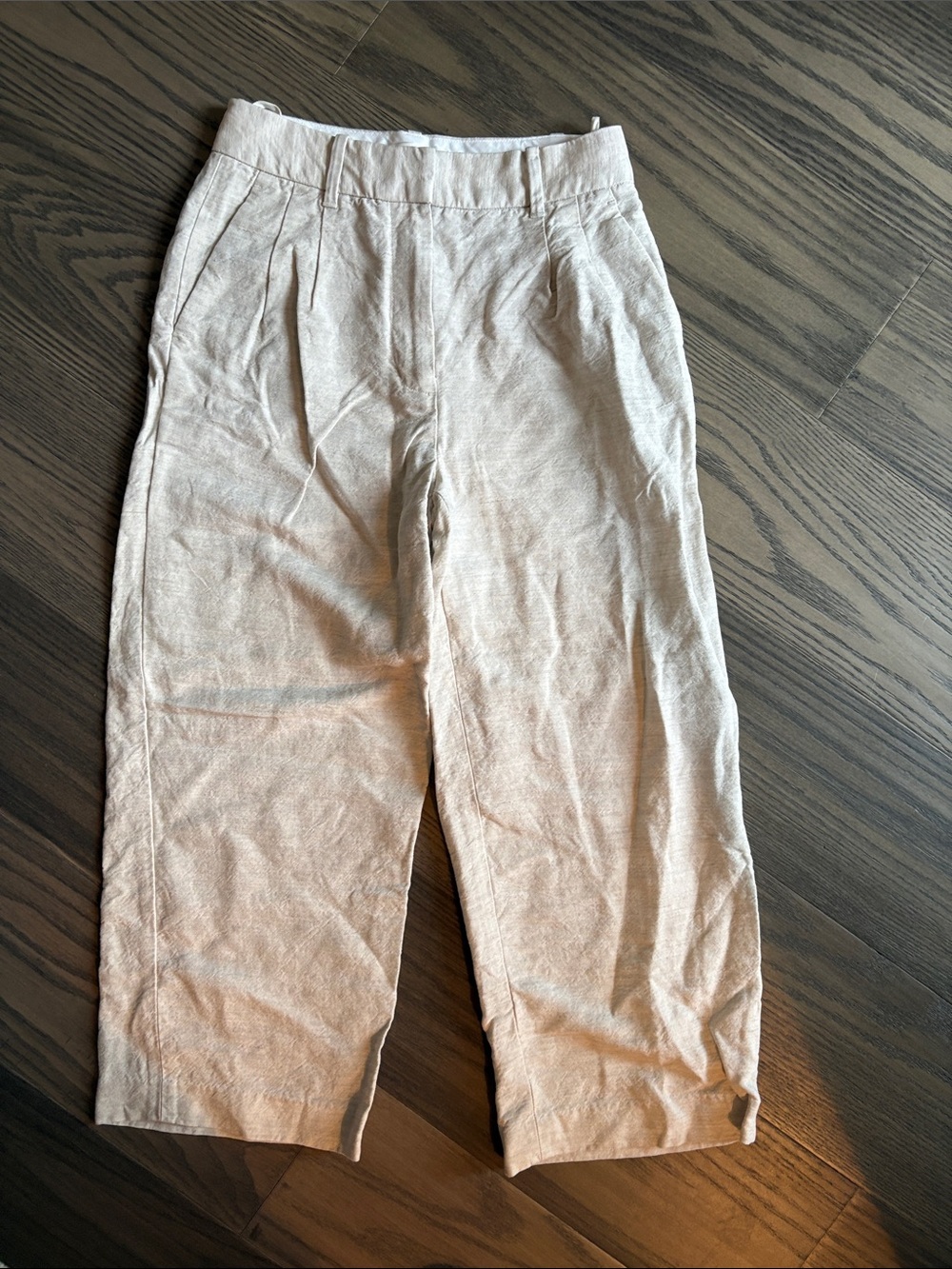 Wilfred Effortless Light Beige Linen Pants